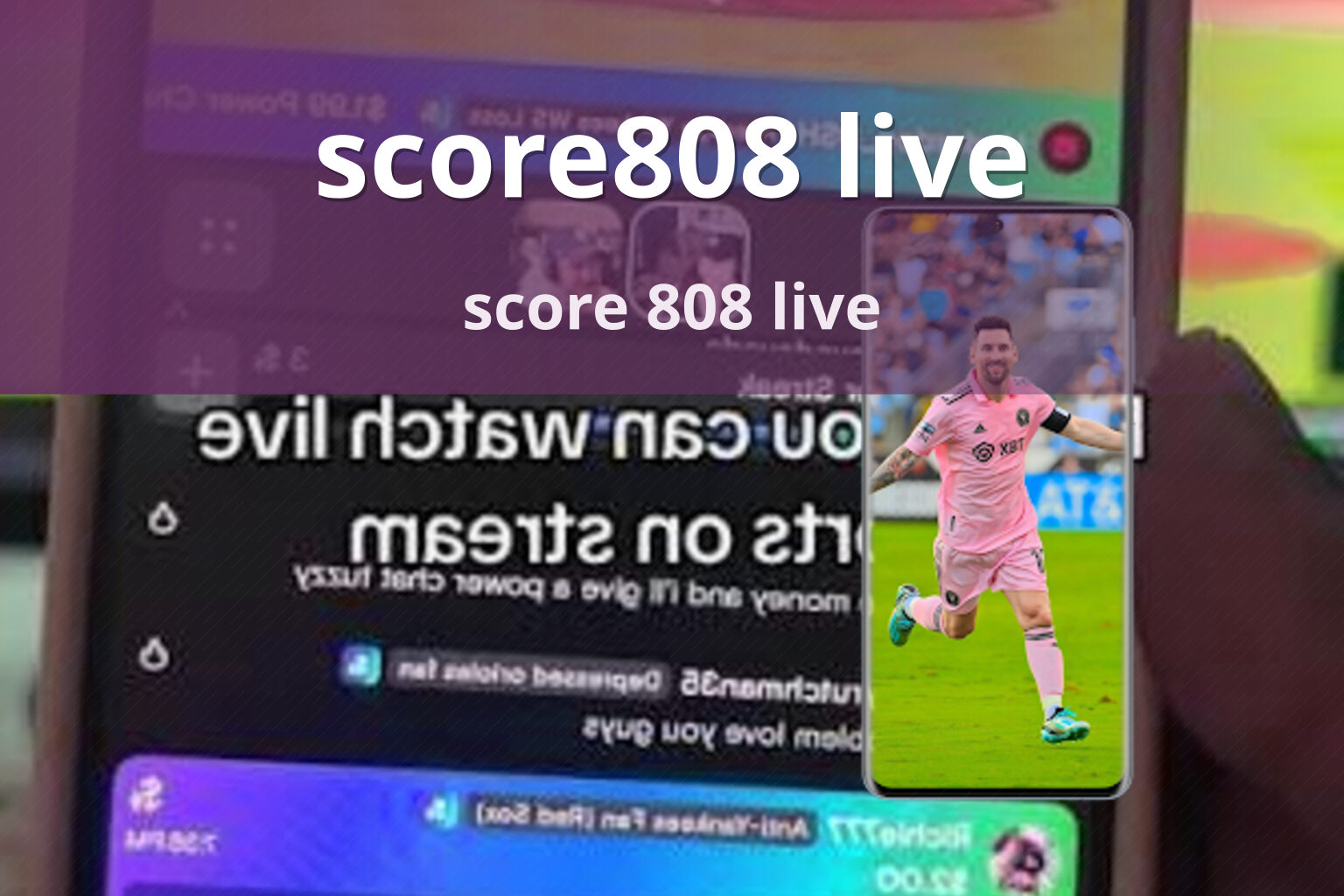 score808 live - live sports scores