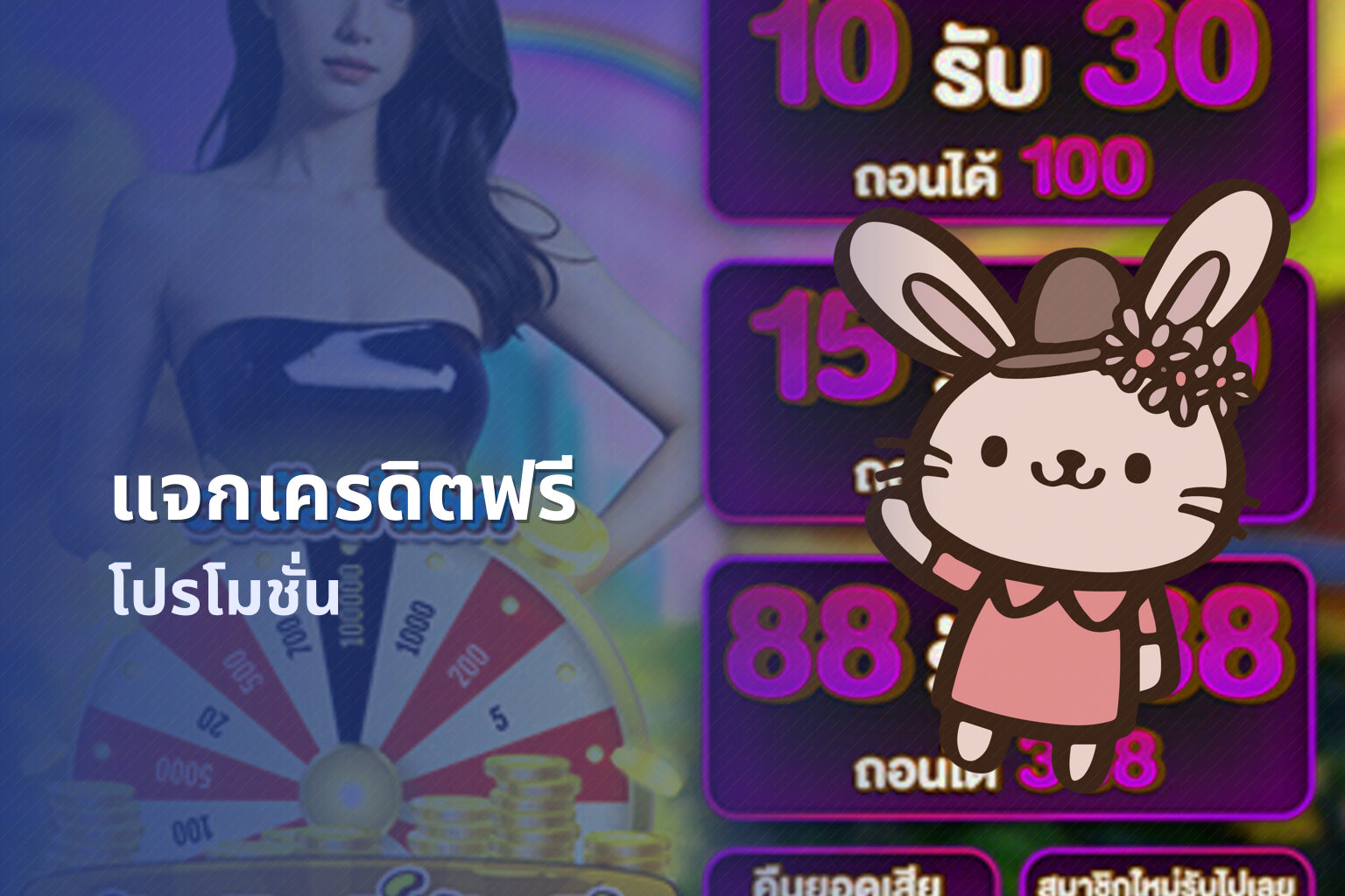 แจกเครดิตฟรี - promotions