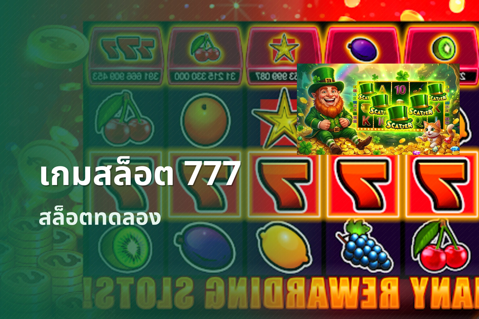 เกมสล็อต 777 - slot games