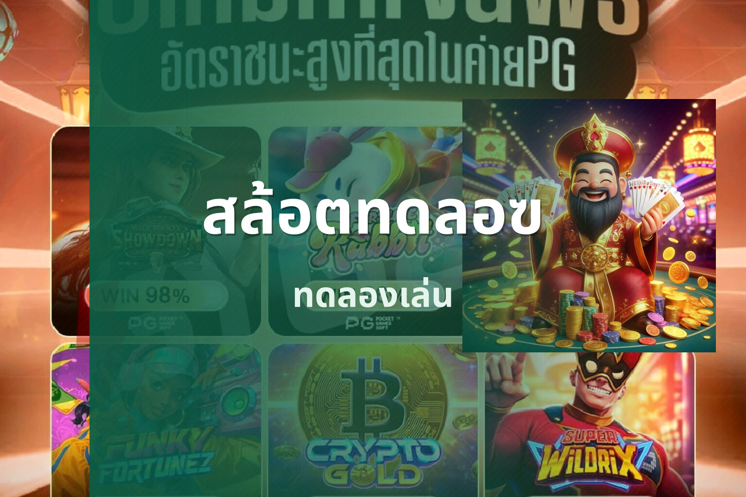 สล้อตทดลอฃ ทดลองเล่น