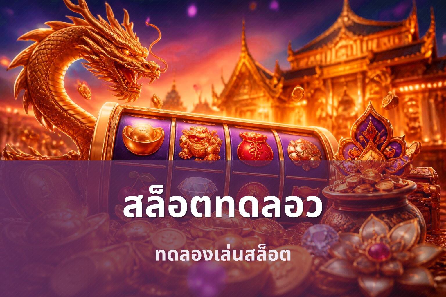 สล็อตทดลอว ทดลองเล่นสล็อต