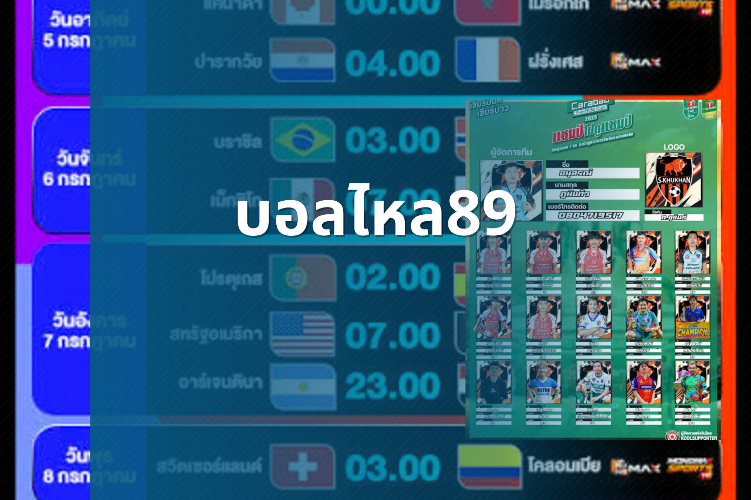 บอลไหล89 - sports odds