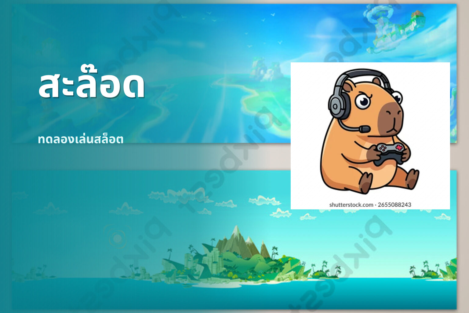 สะล๊อด ทดลองเล่นสล็อต