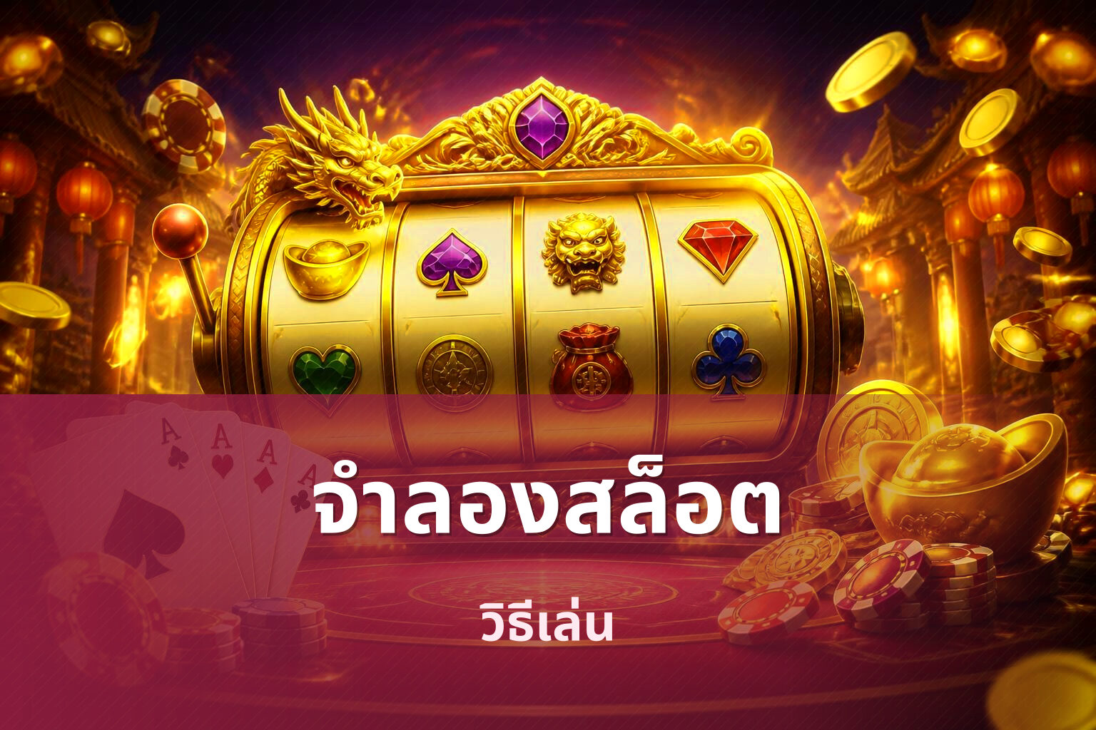 จําลองสล็อต วิธีเล่น