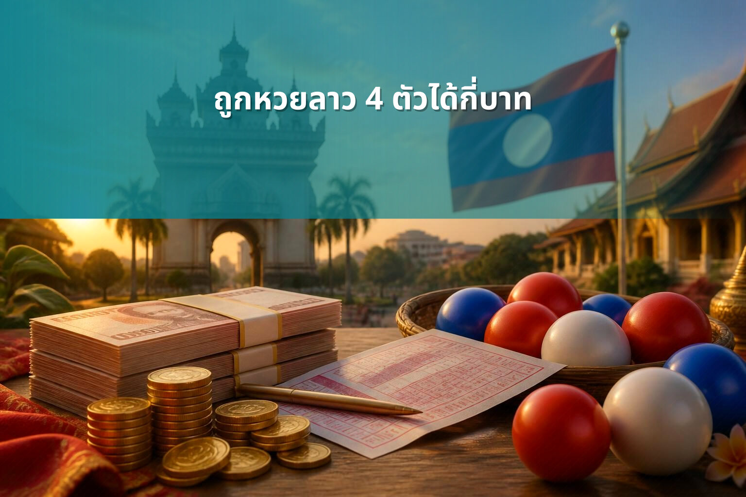 ถูกหวยลาว 4 ตัวได้กี่บาท - หวยลาว