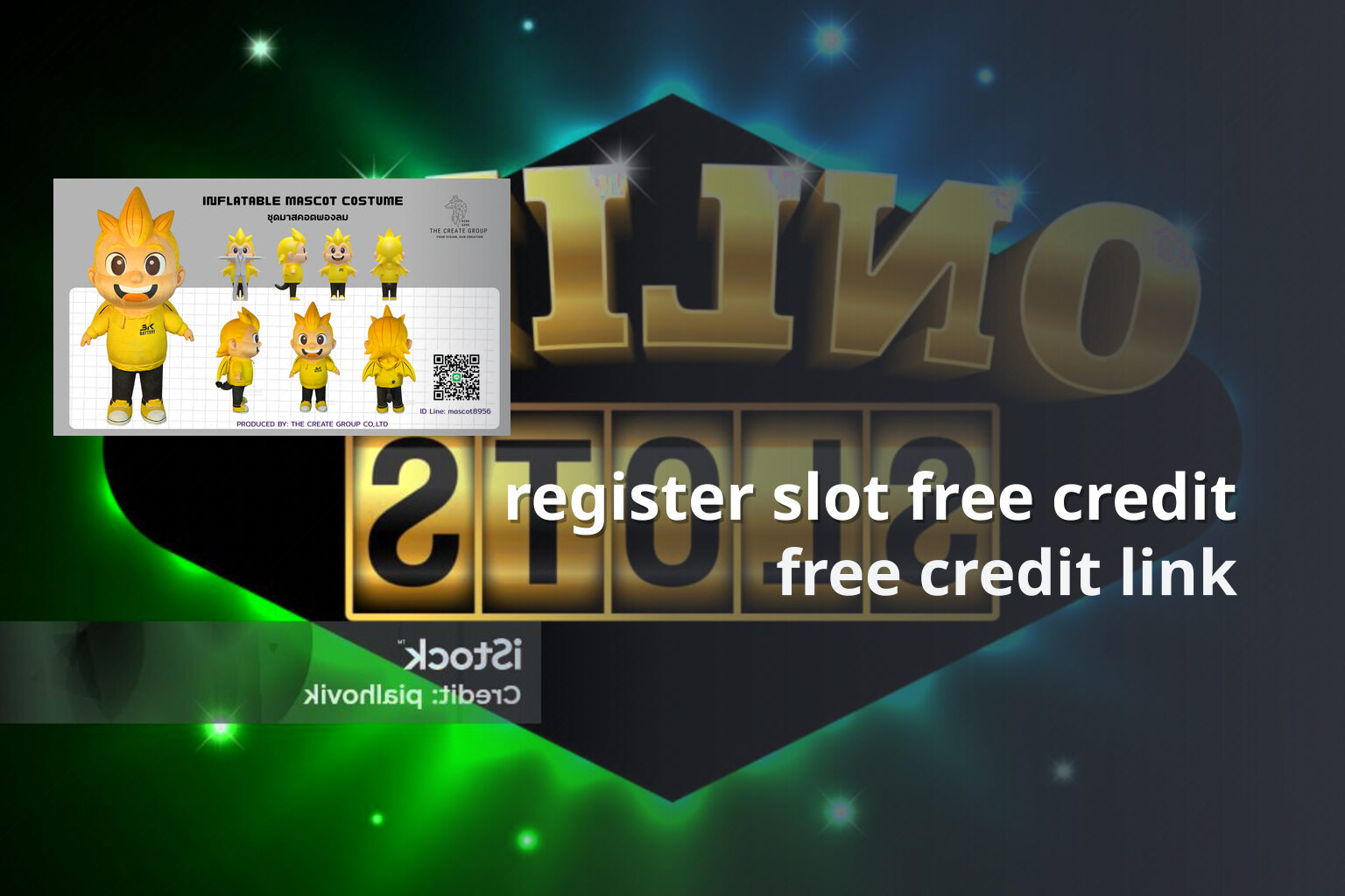 register slot free credit free credit link