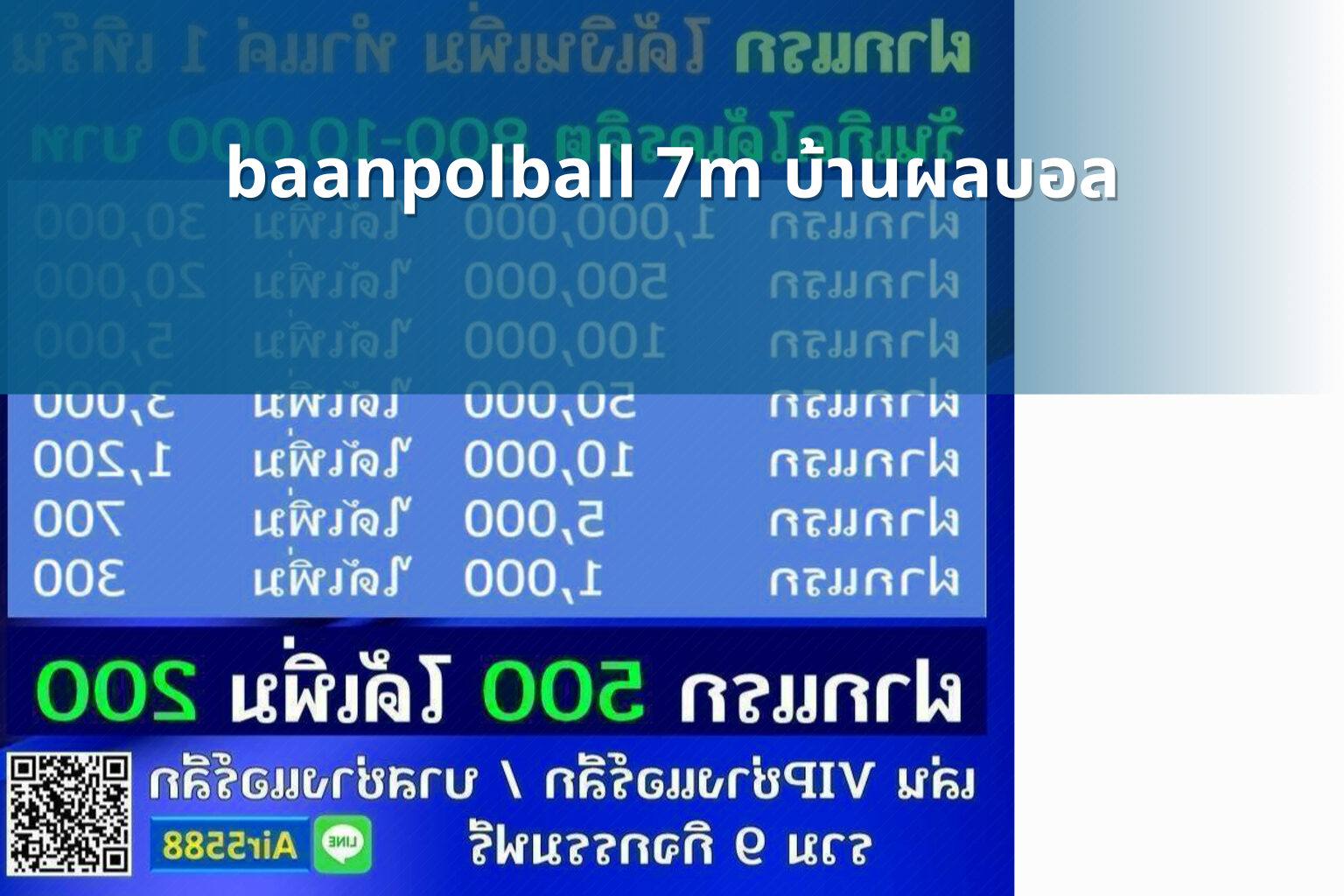 baanpolball 7m บ้านผลบอล - football results