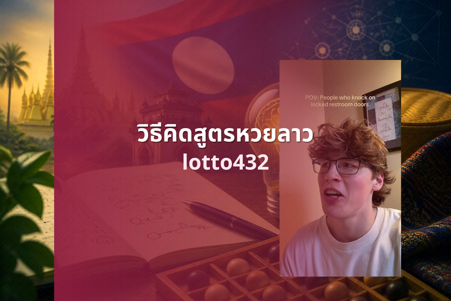 วิธีคิดสูตรหวยลาว lotto432