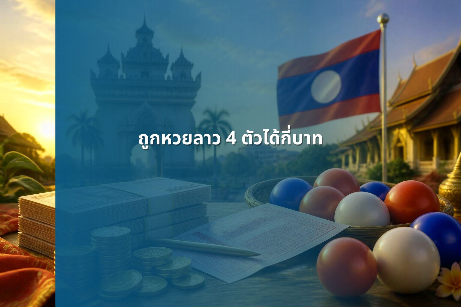 ถูกหวยลาว 4 ตัวได้กี่บาท - หวยลาว