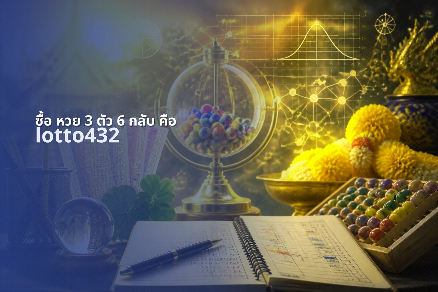 ซื้อ หวย 3 ตัว 6 กลับ คือ lotto432