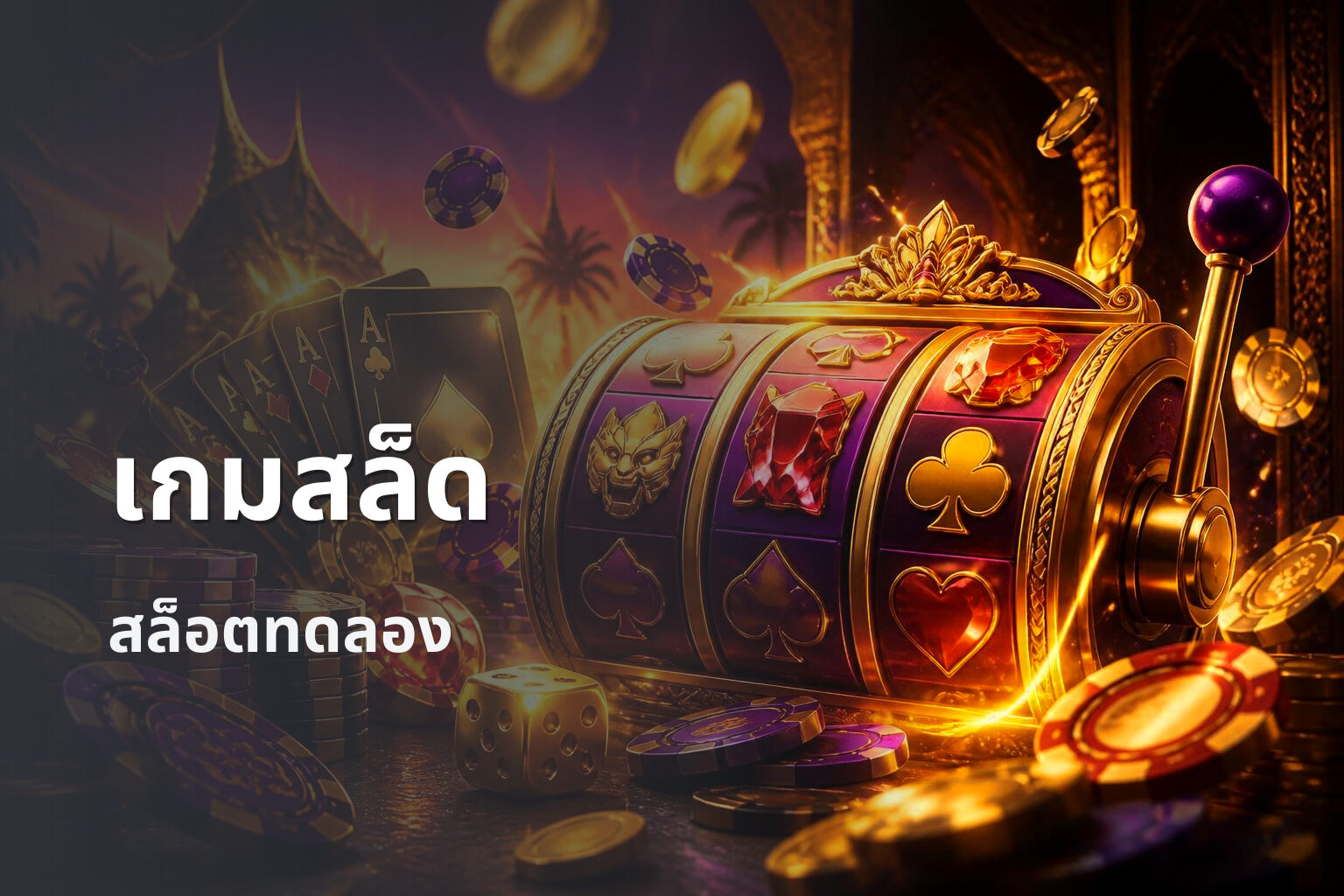 เกมสล็ด สล็อตทดลอง