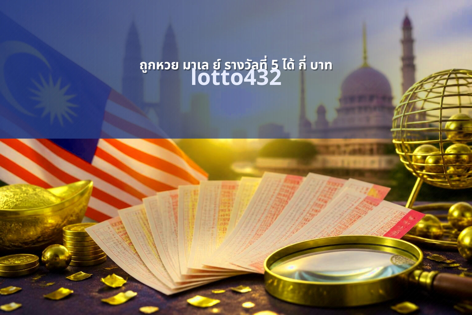 ถูกหวย มาเล ย์ รางวัลที่ 5 ได้ กี่ บาท lotto432