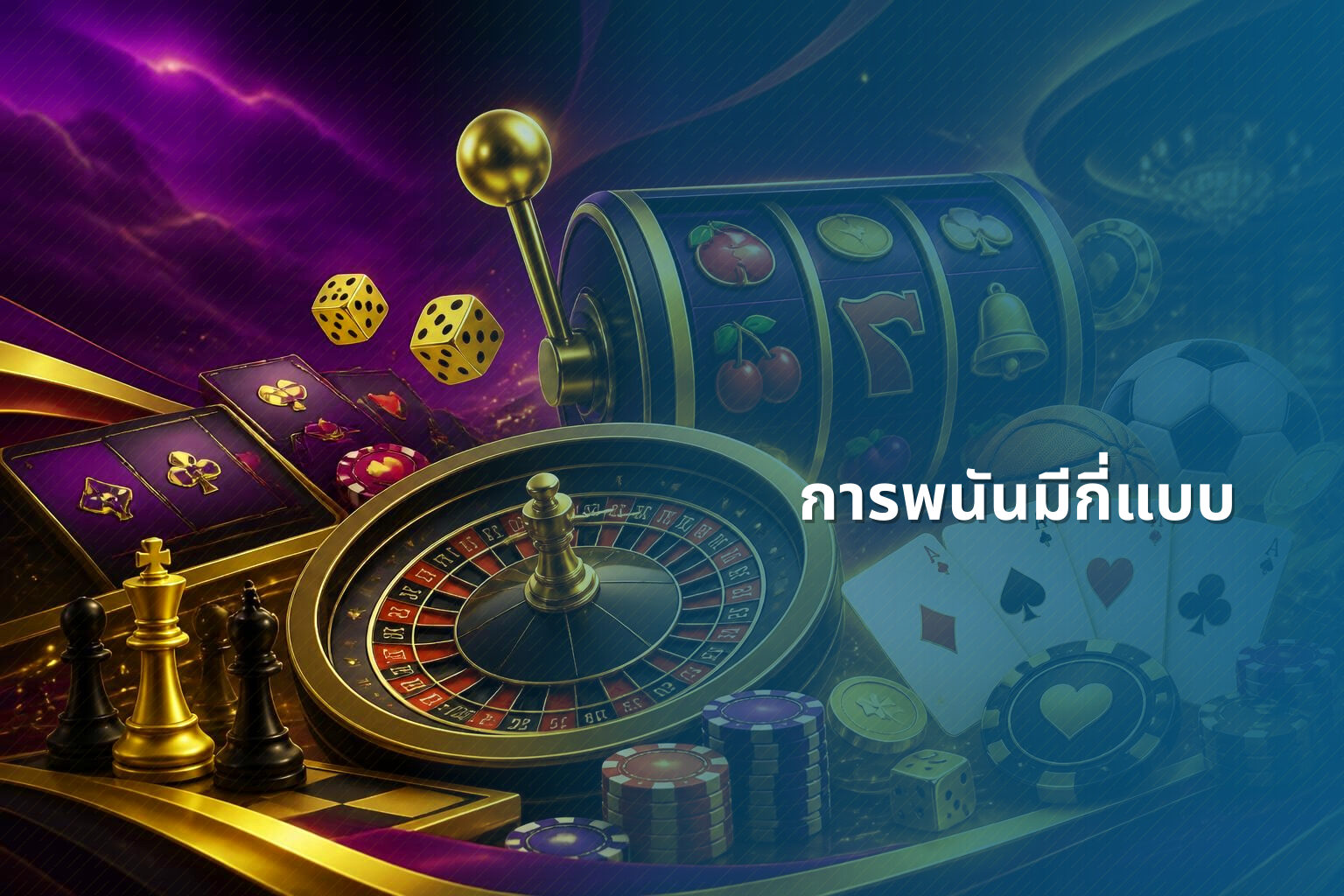 การพนันมีกี่แบบ - การพนัน