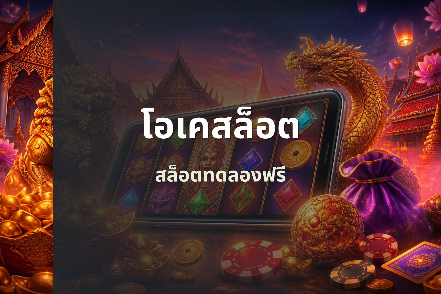 โอเคสล็อต สล็อตทดลองฟรี