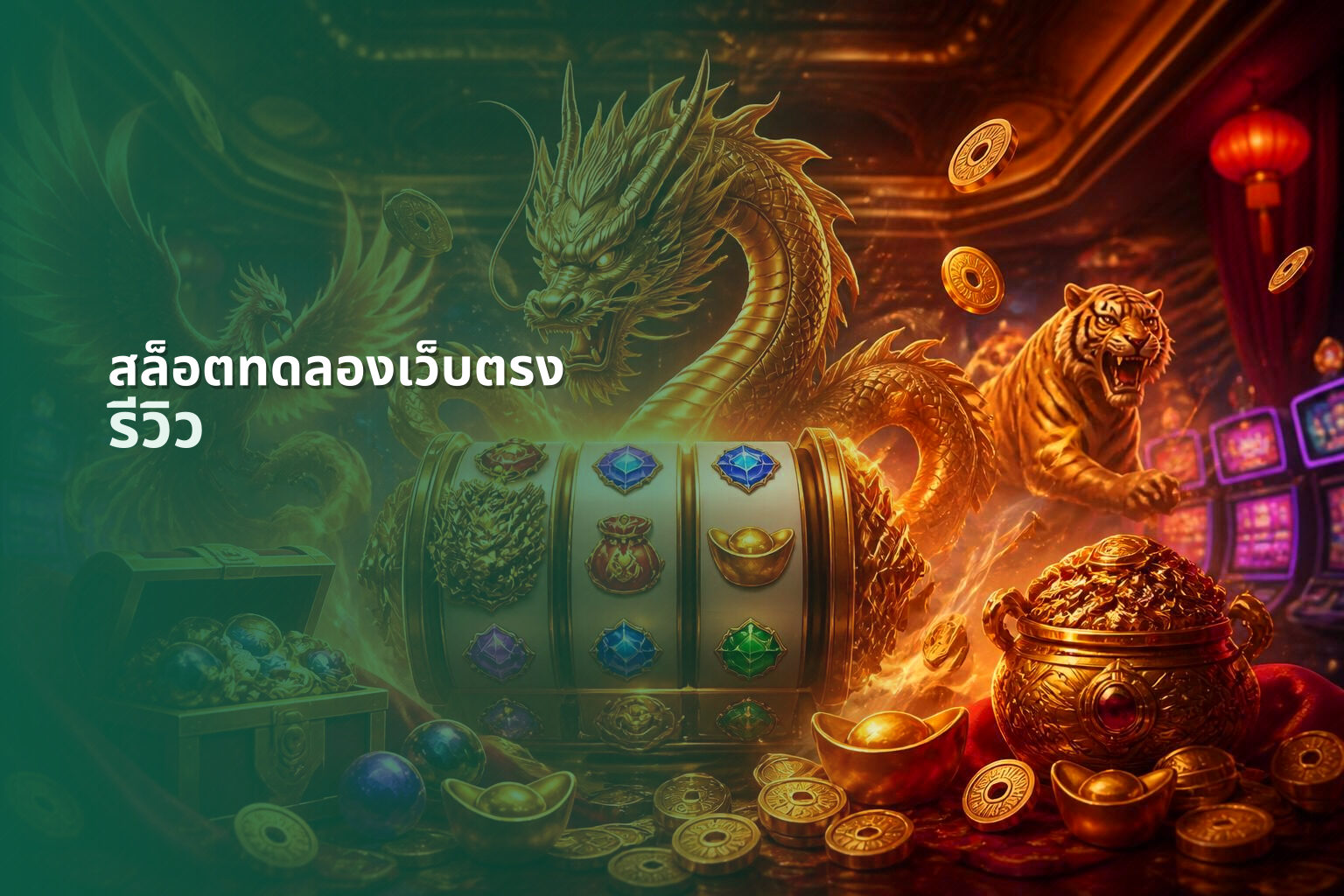 สล็อตทดลองเว็บตรง รีวิว