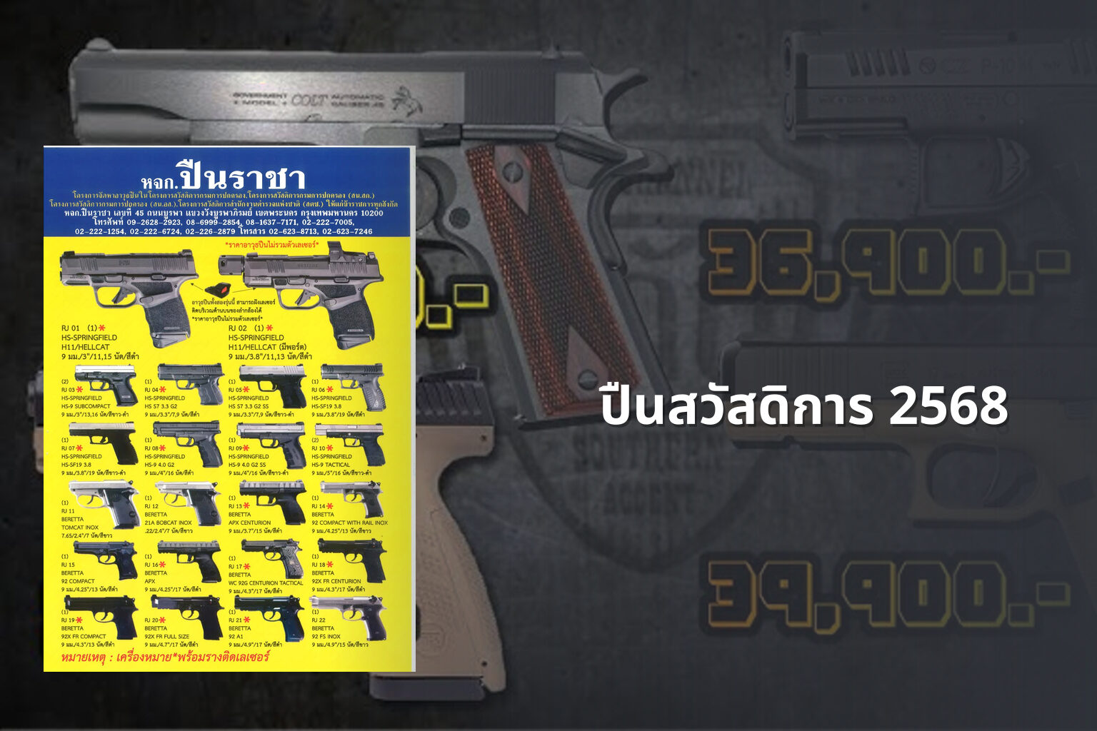 ปืนสวัสดิการ 2568 - government welfare