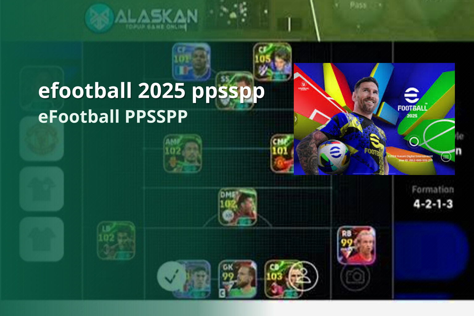 efootball 2025 ppsspp eFootball PPSSPP