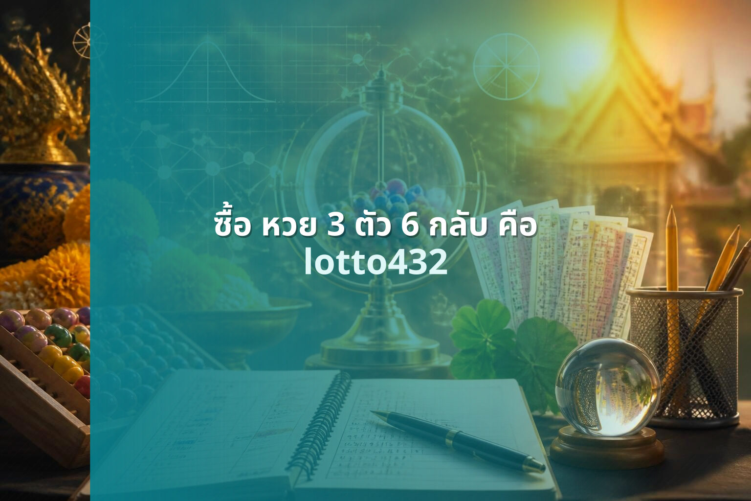 ซื้อ หวย 3 ตัว 6 กลับ คือ - 3-digit 6-back lottery