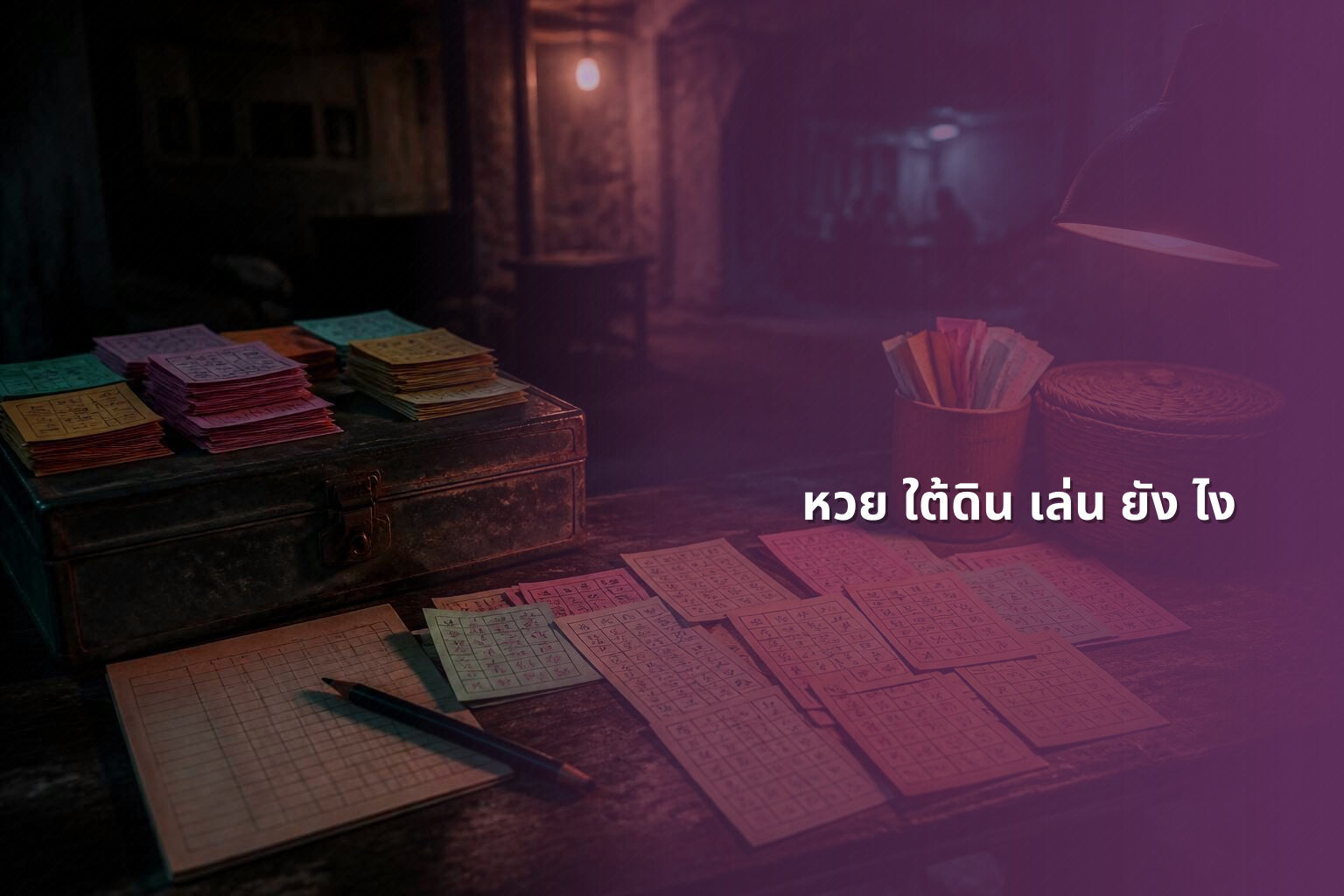 หวย ใต้ดิน เล่น ยัง ไง - หวยใต้ดิน