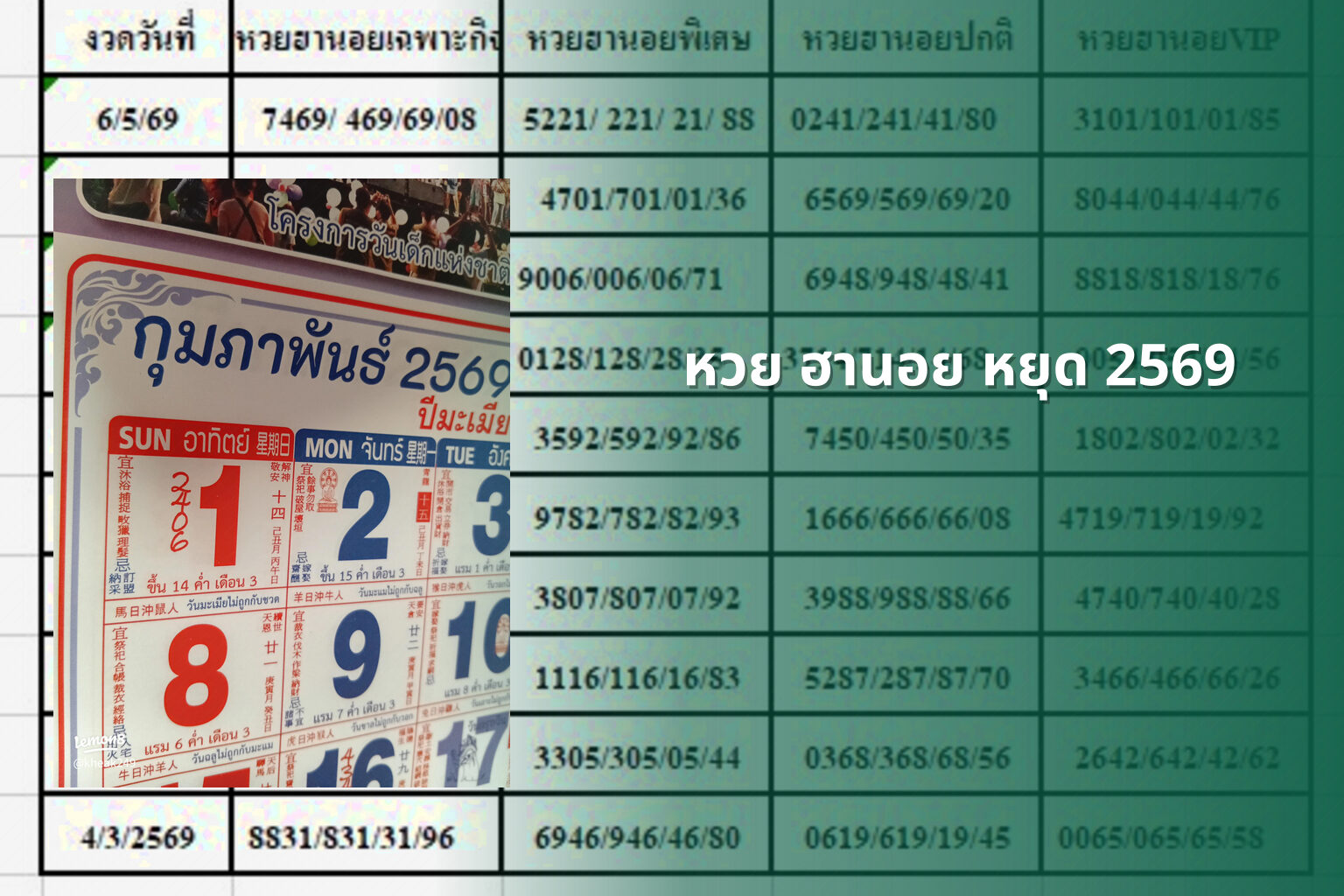 หวย ฮานอย หยุด 2569 - หวยฮานอย