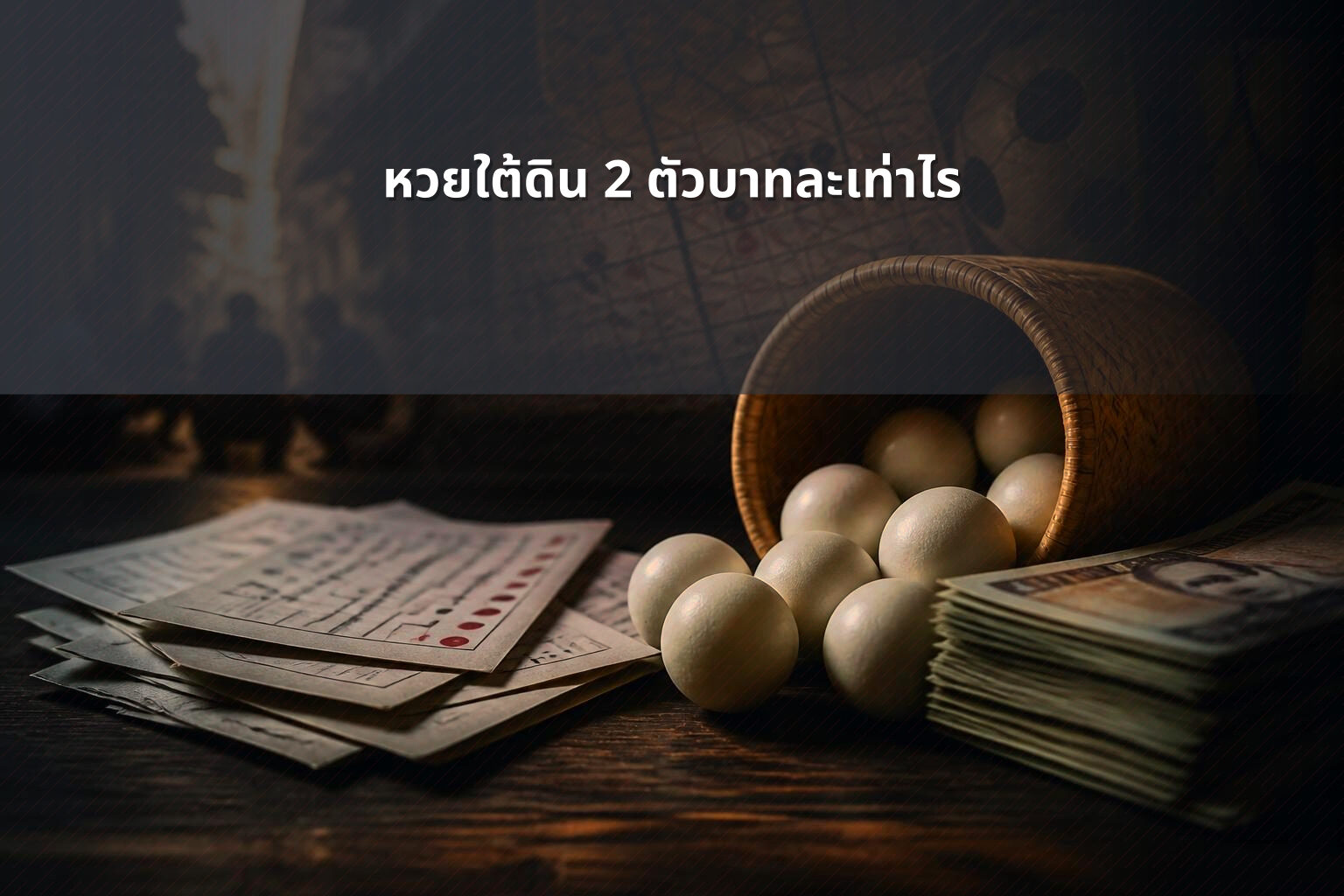 หวยใต้ดิน 2 ตัวบาทละเท่าไร - หวยใต้ดิน