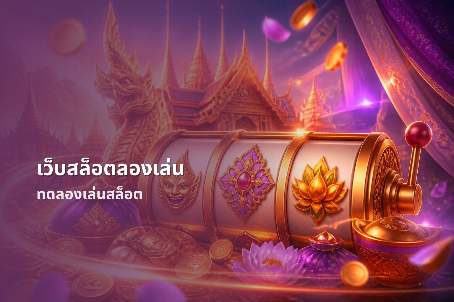 เว็บสล็อตลองเล่น ทดลองเล่นสล็อต