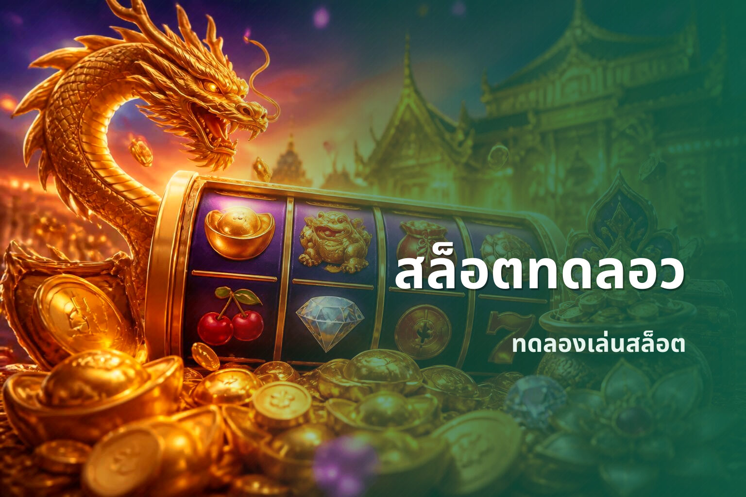 สล็อตทดลอว ทดลองเล่นสล็อต