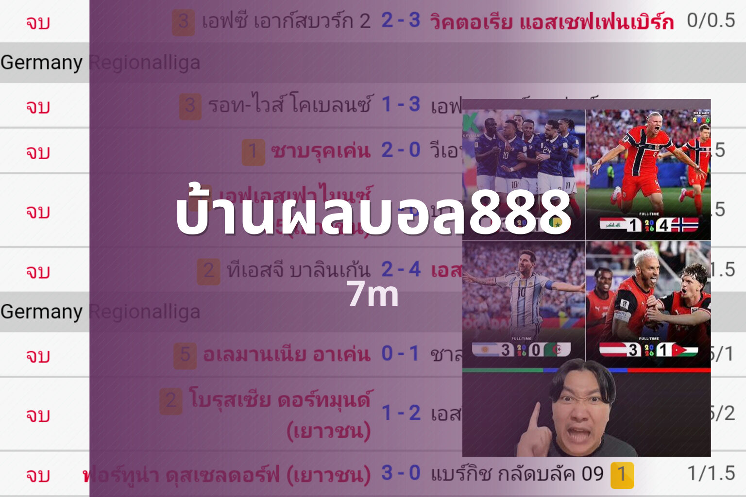 บ้านผลบอล888 - sports scores