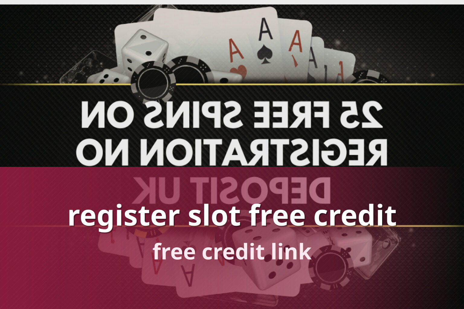 register slot free credit free credit link