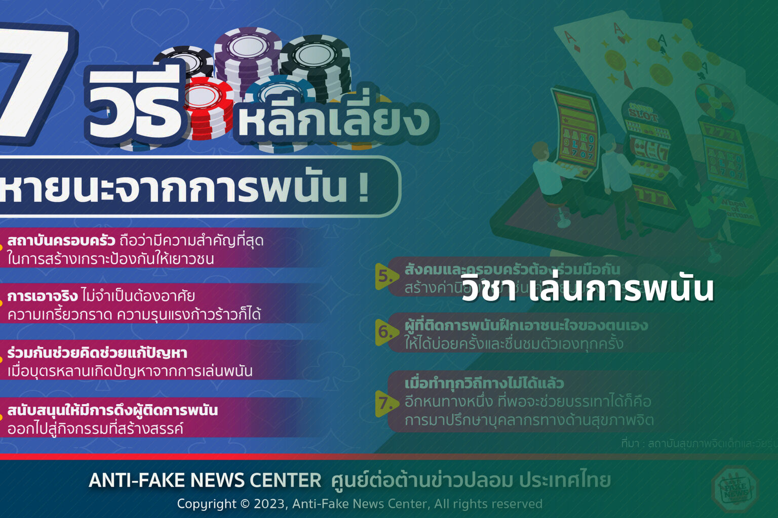 วิชา เล่นการพนัน - การพนัน
