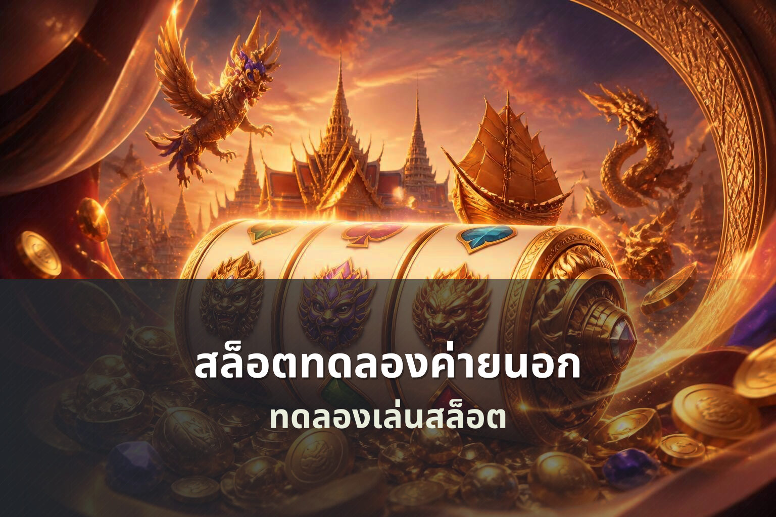สล็อตทดลองค่ายนอก ทดลองเล่นสล็อต