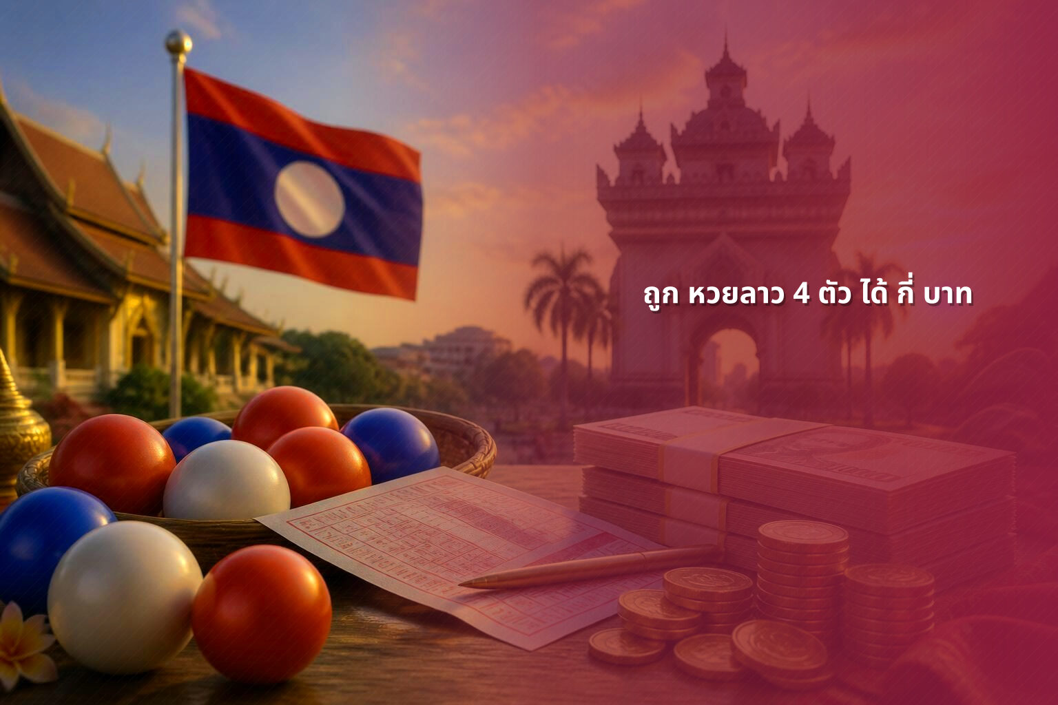ถูก หวยลาว 4 ตัว ได้ กี่ บาท - lottery winnings