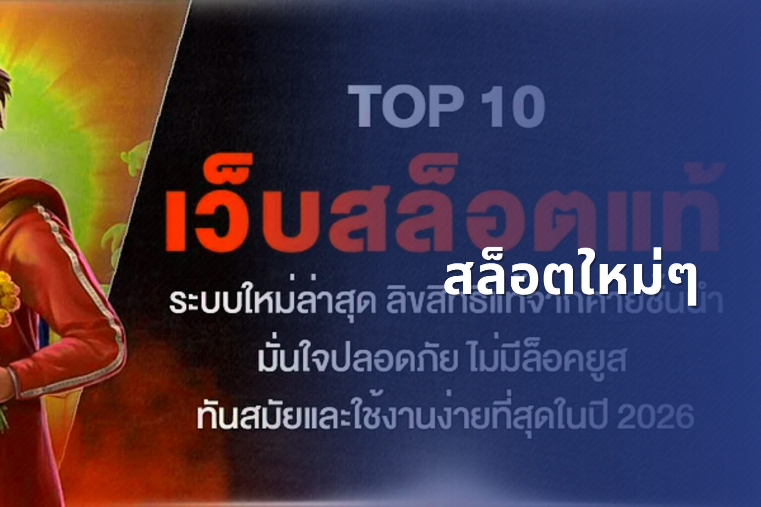 สล็อตใหม่ๆ - new slots