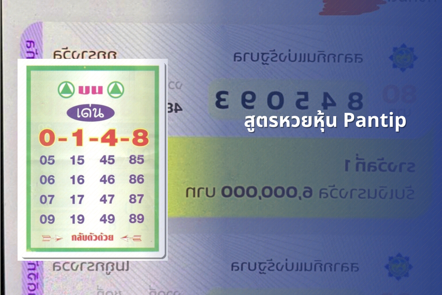 สูตรหวยหุ้น Pantip - หวยหุ้น