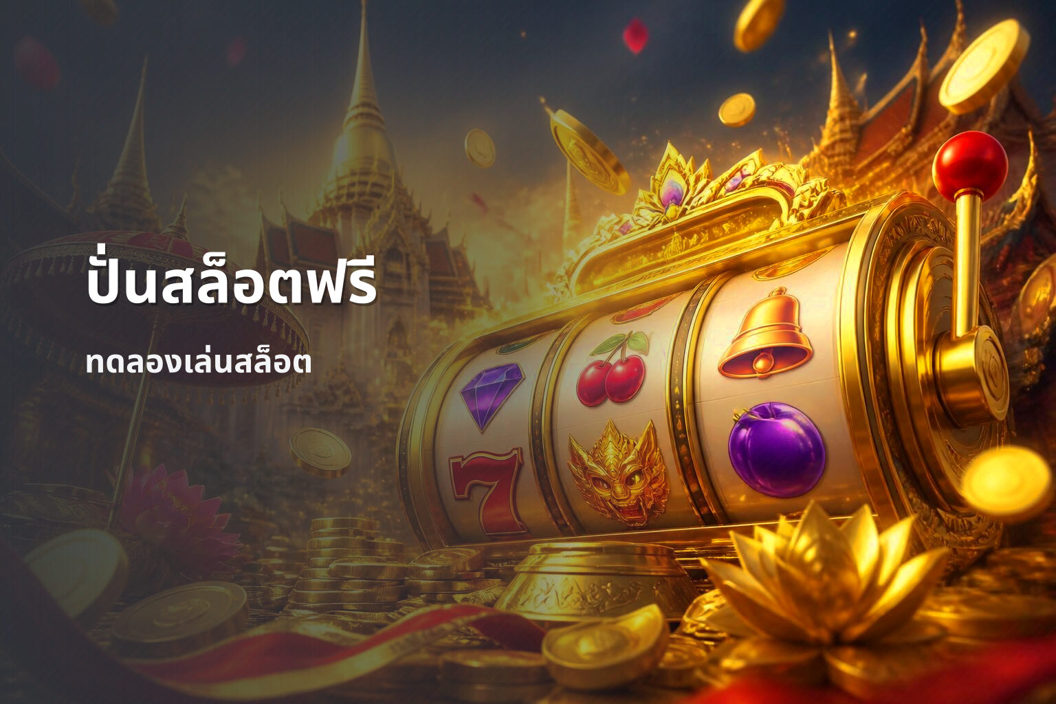 ปั่นสล็อตฟรี ทดลองเล่นสล็อต