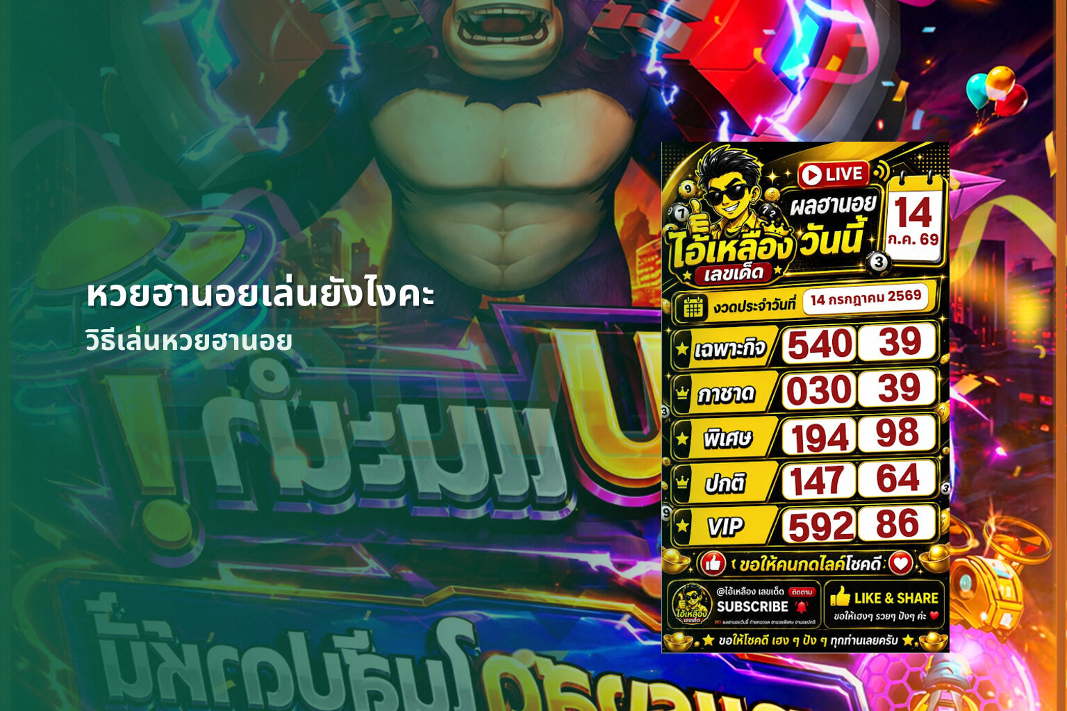 หวยฮานอยเล่นยังไงคะ วิธีเล่นหวยฮานอย