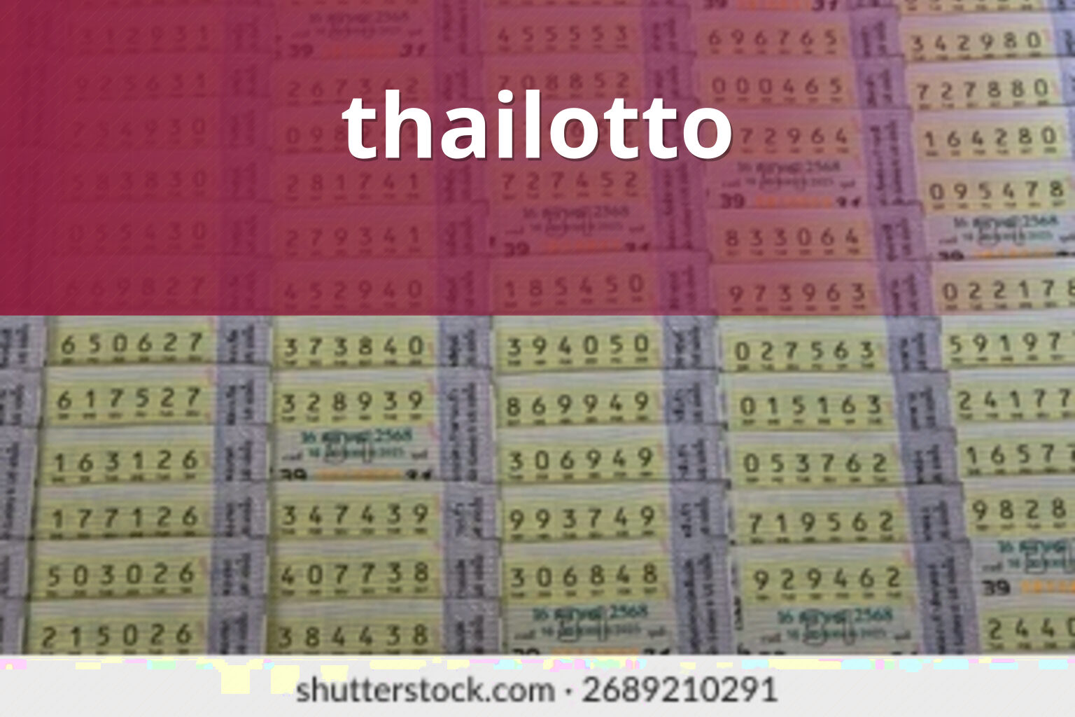 thailotto - lottery service