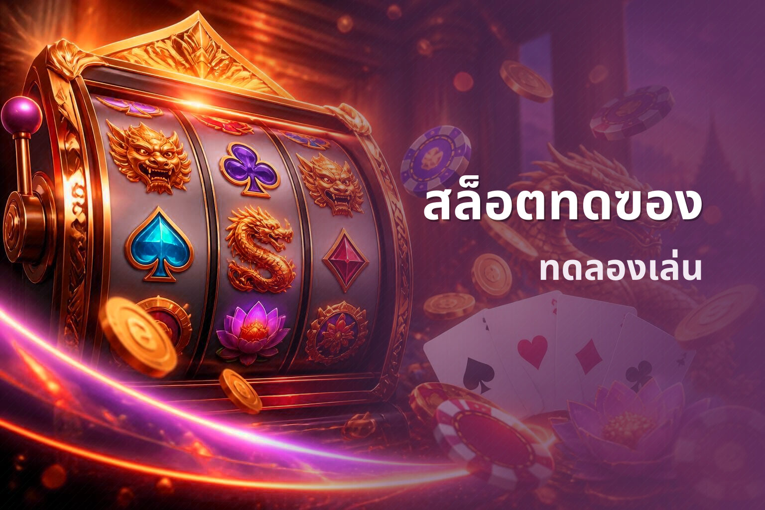 สล็อตทดฃอง ทดลองเล่น