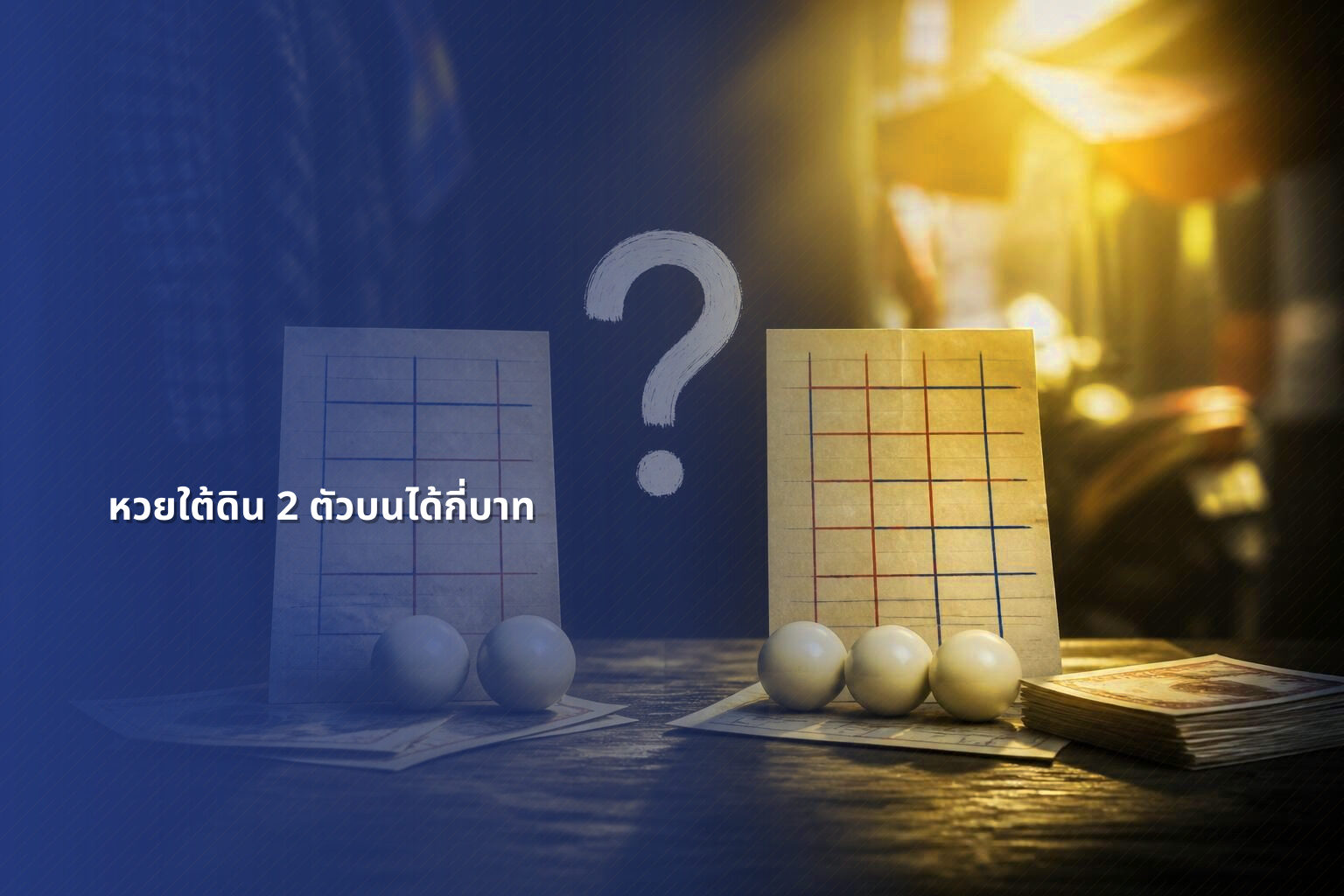 หวยใต้ดิน 2 ตัวบนได้กี่บาท - lottery payout