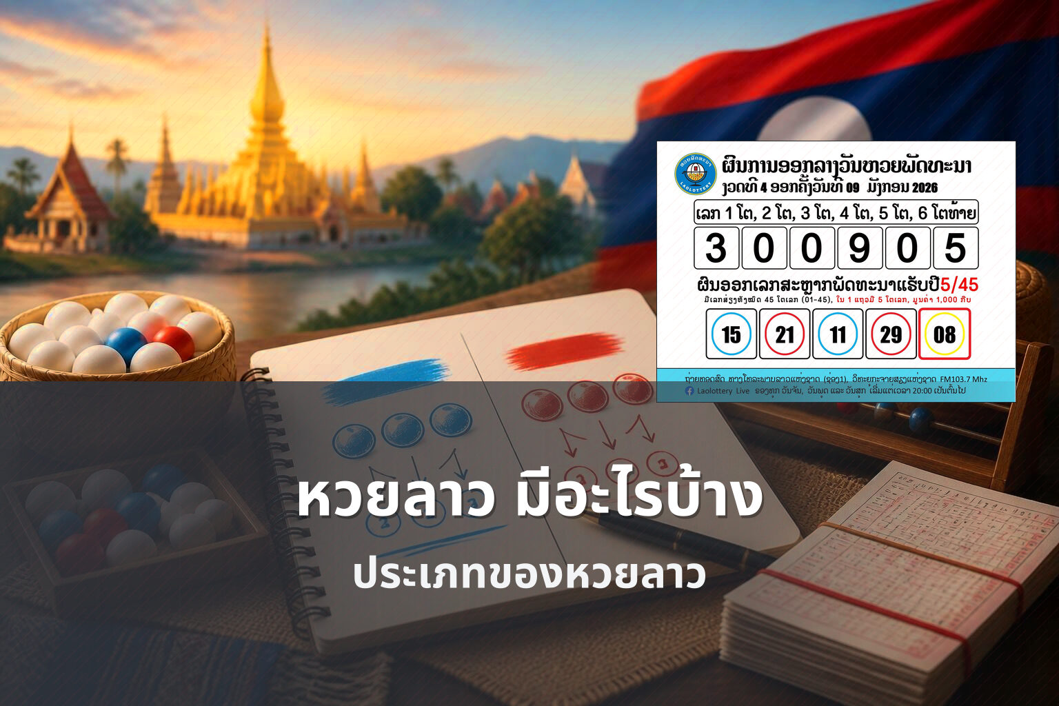 หวยลาว มีอะไรบ้าง ประเภทของหวยลาว