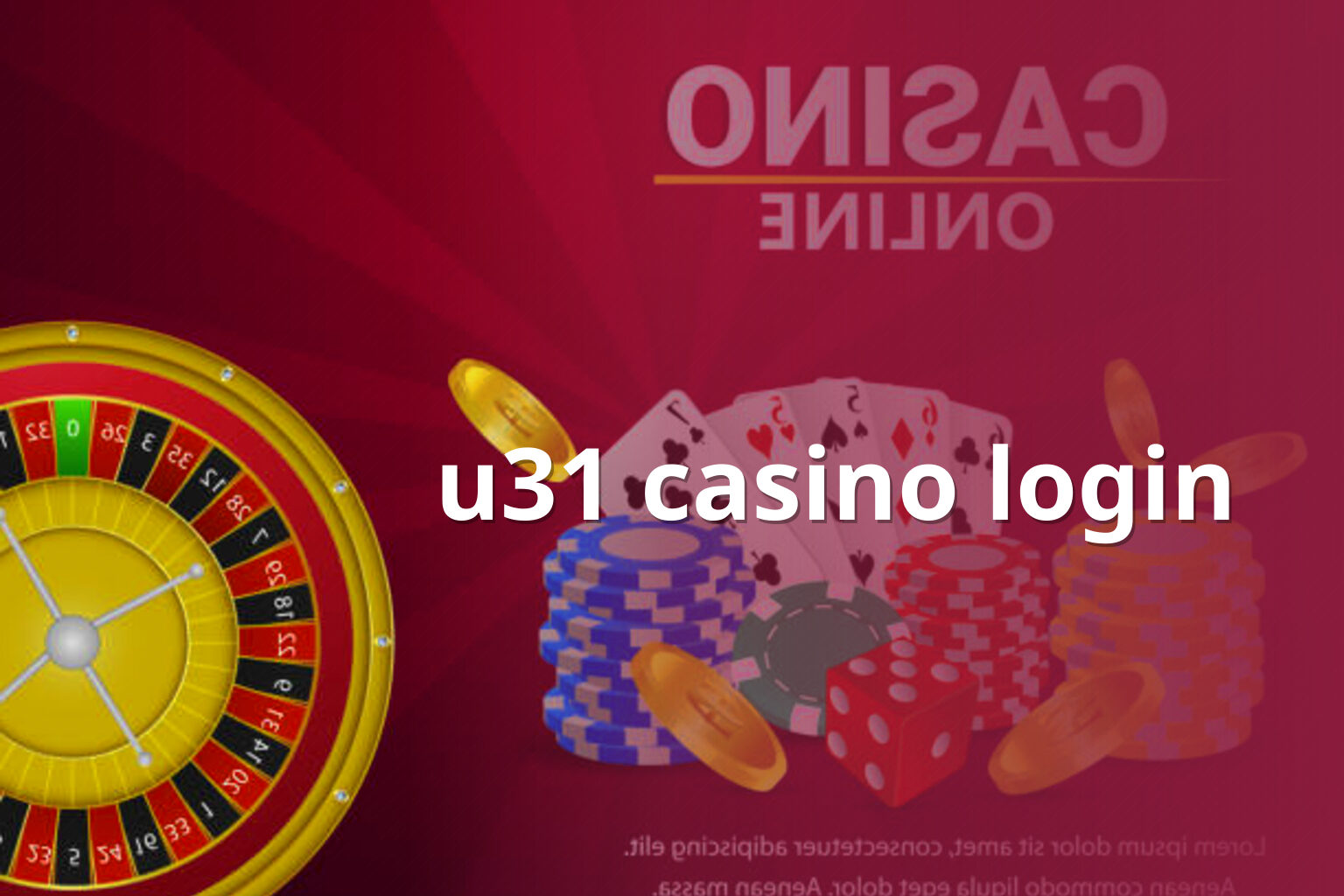 u31 casino login - u31 casino services