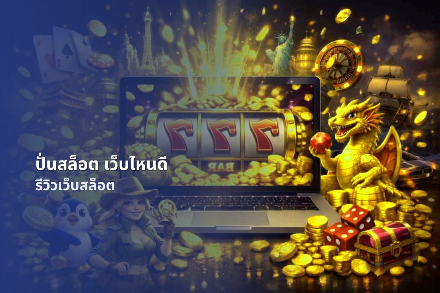 ปั่นสล็อต เว็บไหนดี รีวิวเว็บสล็อต