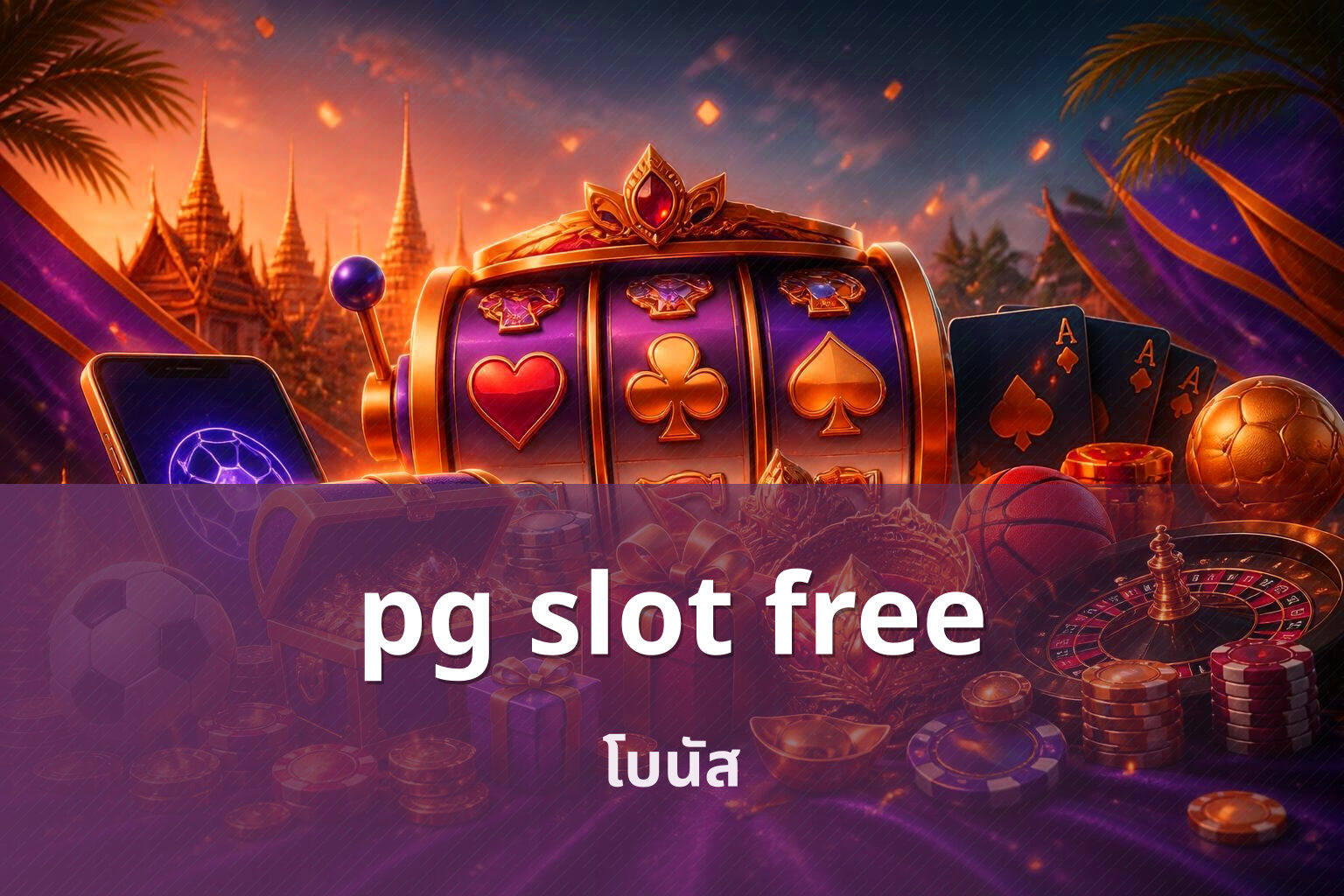 pg slot free โบนัส