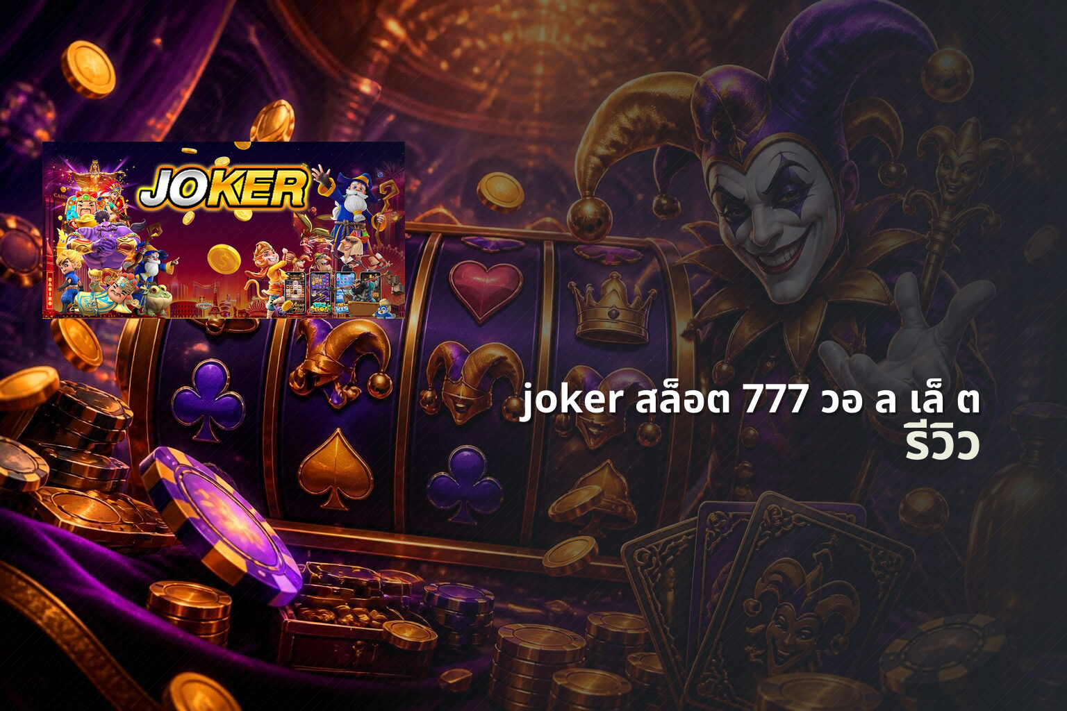 joker สล็อต 777 วอ ล เล็ ต รีวิว