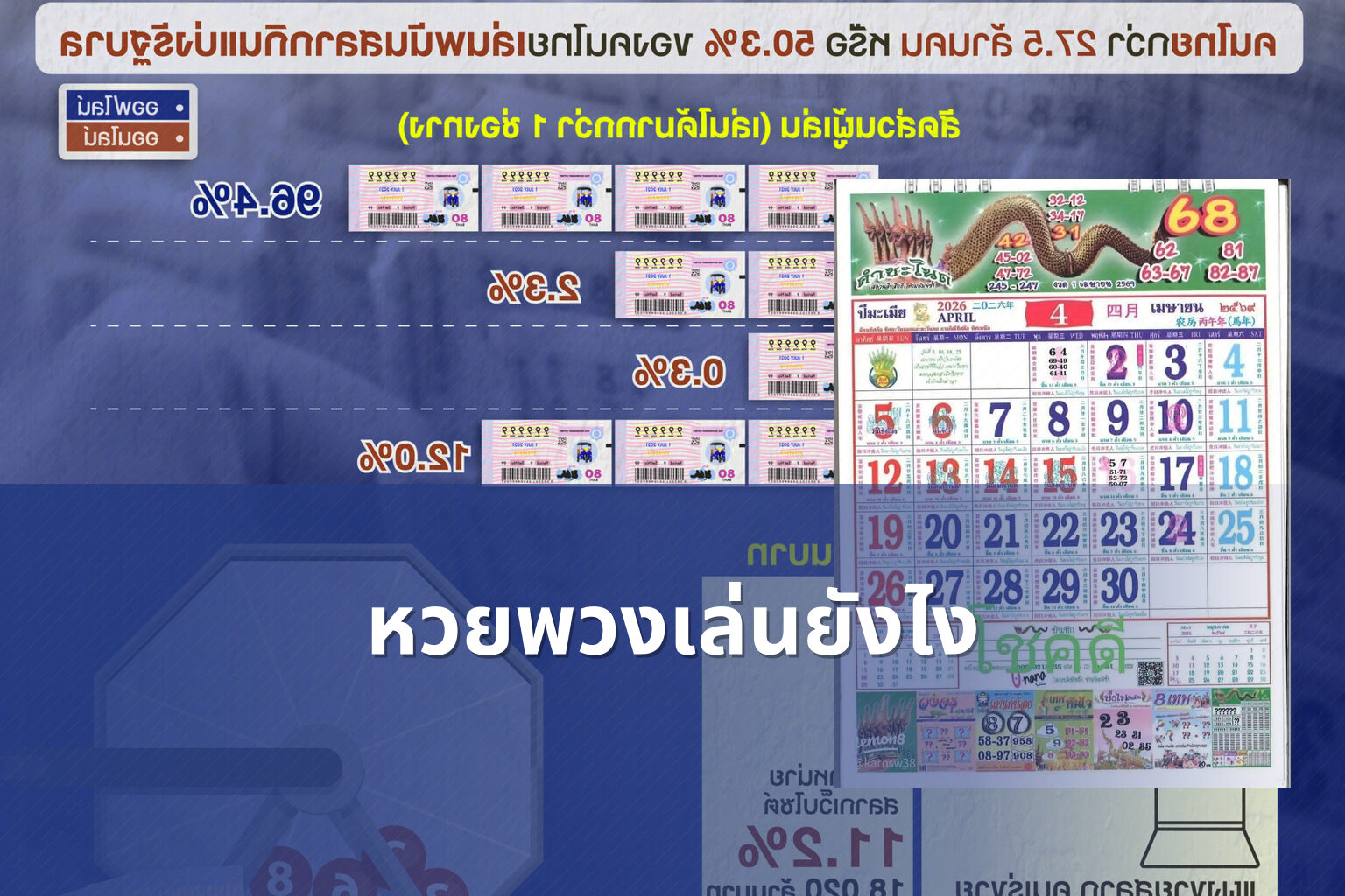 หวยพวงเล่นยังไง - lottery playing method