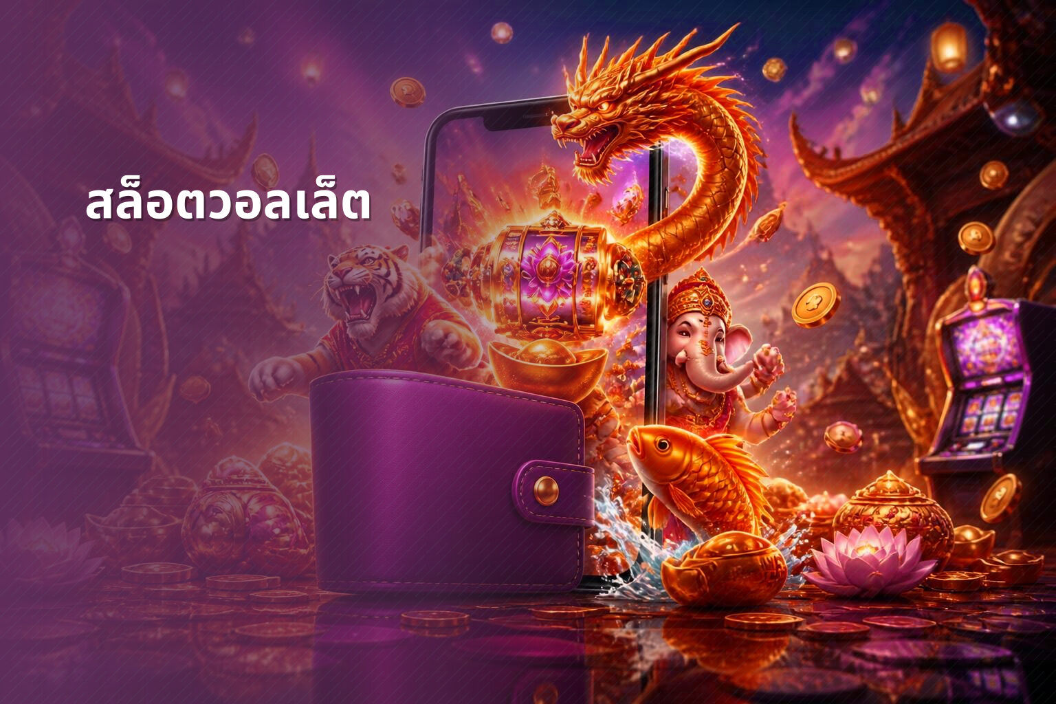 สล็อตวอลเล็ต - wallet slots