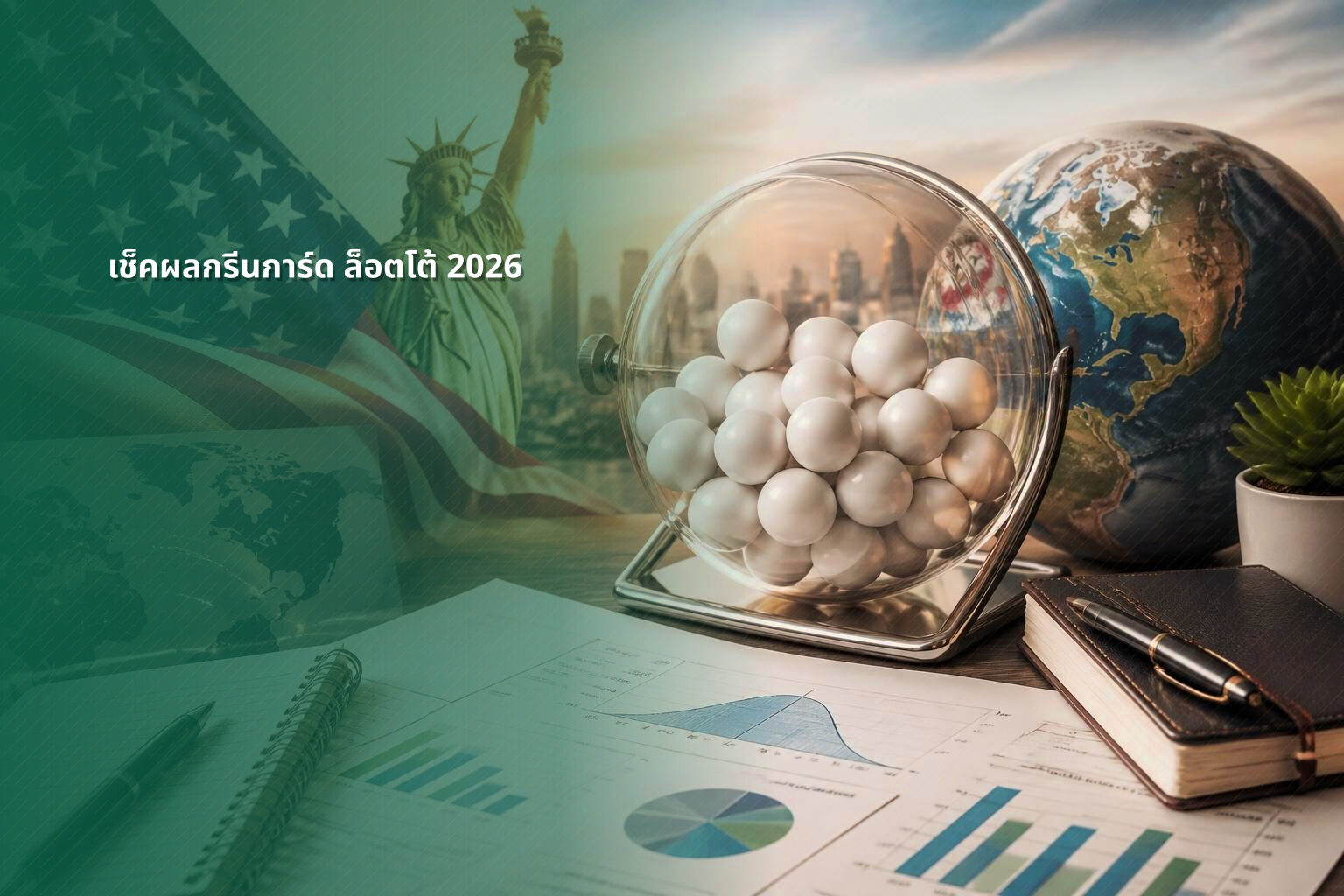 เช็คผลกรีนการ์ด ล็อตโต้ 2026 - lottery results