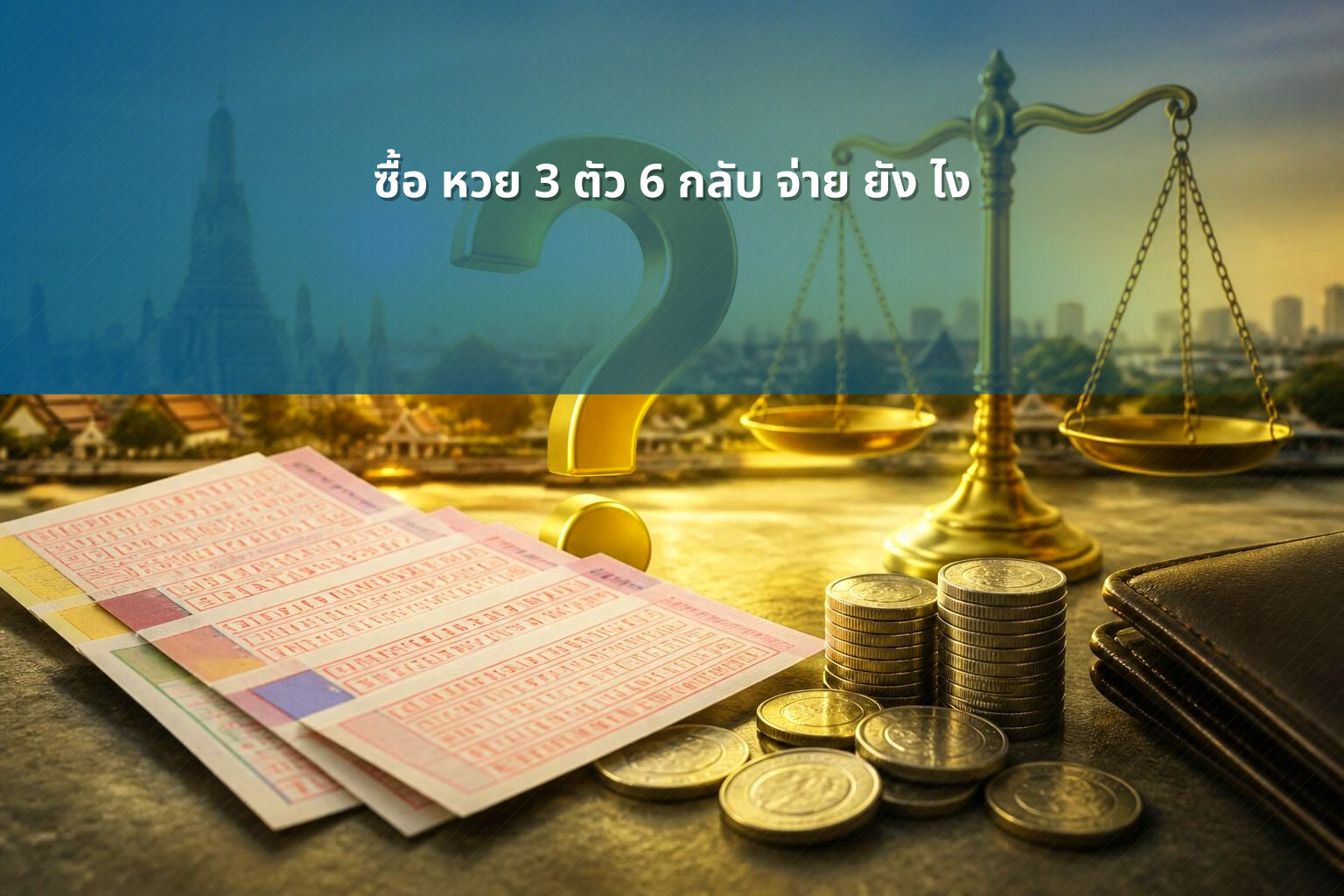 ซื้อ หวย 3 ตัว 6 กลับ จ่าย ยัง ไง - lottery techniques