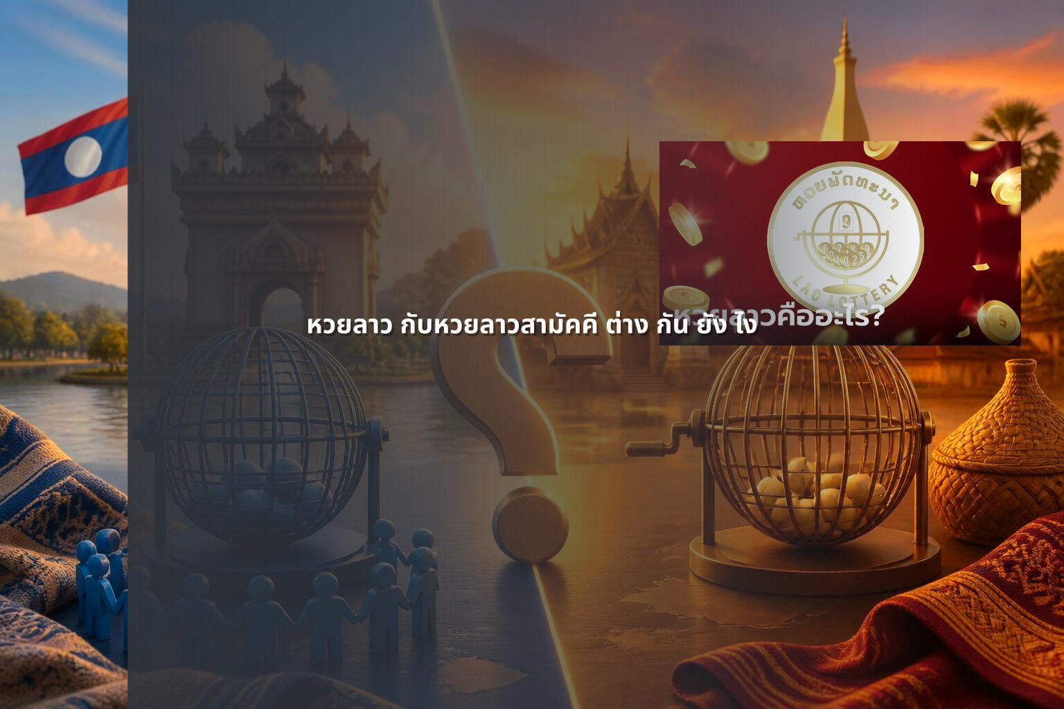 หวยลาว กับหวยลาวสามัคคี ต่าง กัน ยัง ไง - หวยลาว