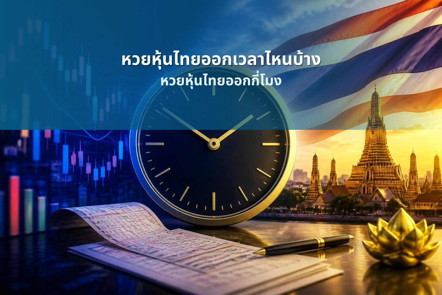 หวยหุ้นไทยออกเวลาไหนบ้าง หวยหุ้นไทยออกกี่โมง